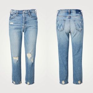 Mother “Tom cat” jeans in “the confession”, size 25